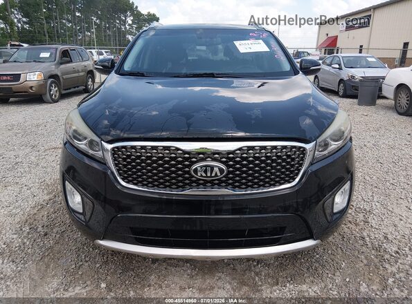 5XYPK4A5XHG263211 2017 KIA SORENTO Black ხელსაწყოთა პანელის ხედი