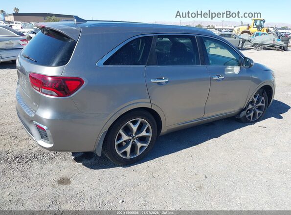 5XYPK4A5XKG460077 2019 KIA SORENTO Gray Trasero derecho
