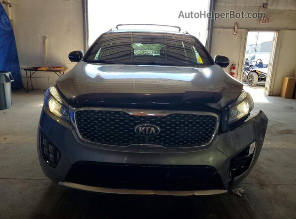5XYPKDA15GG030655 2016 KIA SORENTO Gray Դիմացի տեսք