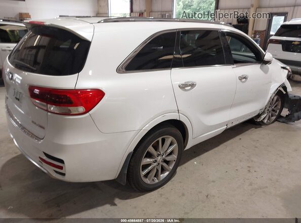 5XYPKDA17GG017549 2016 KIA SORENTO White Задня права чверть
