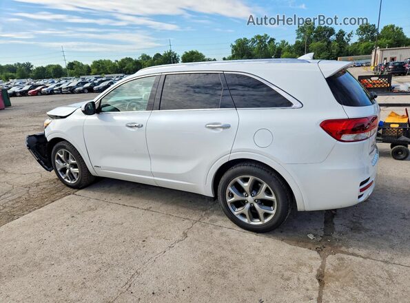 5XYPKDA17GG114623 2016 KIA SORENTO White Trasero izquierdo