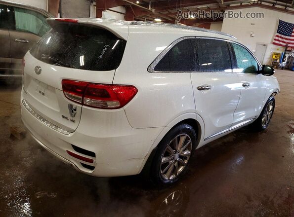 5XYPKDA50GG013670 2016 KIA SORENTO White უკანა მარჯვენა