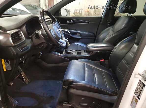 5XYPKDA50GG013670 2016 KIA SORENTO White წინა სალონის ხედი