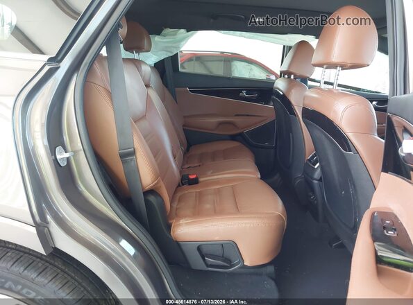5XYPKDA50KG532081 2019 KIA SORENTO Brown VIN կոդի պիտակի տեսք