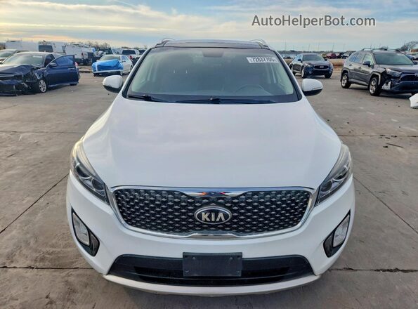 5XYPKDA51GG166784 2016 KIA SORENTO White Вид спереду