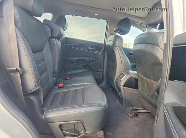 5XYPKDA51GG166784 2016 KIA SORENTO White Вид задньої частини салону
