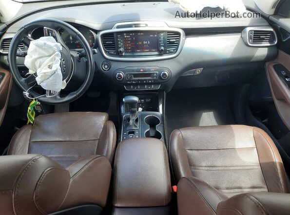 5XYPKDA51LG672528 2020 KIA SORENTO Серый Вид панели приборов
