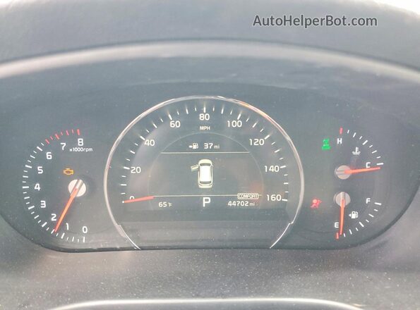 5XYPKDA51LG672528 2020 KIA SORENTO Серый Вид щитка приборов