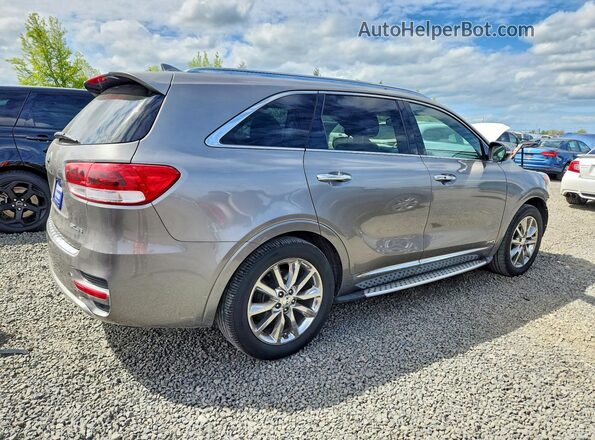 5XYPKDA52GG028400 2016 KIA SORENTO Gray Trasero derecho