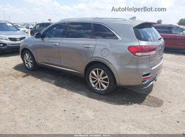 5XYPKDA52GG085678 2016 KIA SORENTO Silver Trasero izquierdo