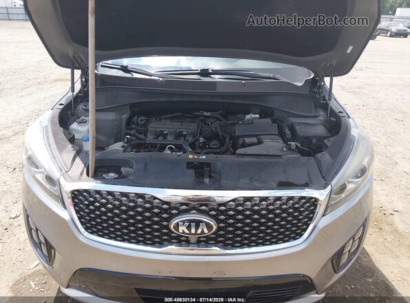 5XYPKDA52GG085678 2016 KIA SORENTO Silver Vista trasera