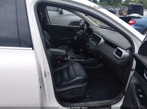5XYPKDA52KG460607 2019 KIA SORENTO Белый Вид салона спереди