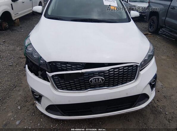 5XYPKDA52KG460607 2019 KIA SORENTO Белый Вид спереди