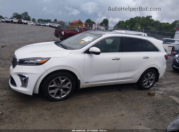 5XYPKDA52KG460607 2019 KIA SORENTO Белый Панорамный вид салона 360°