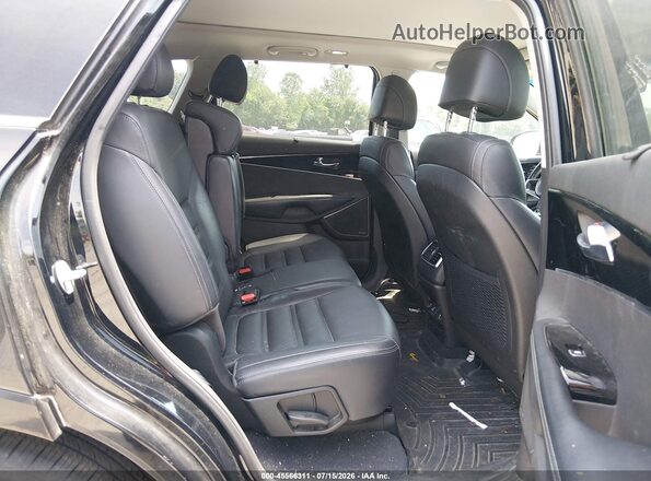 5XYPKDA53HG319666 2017 KIA SORENTO Black Vista de la etiqueta del VIN
