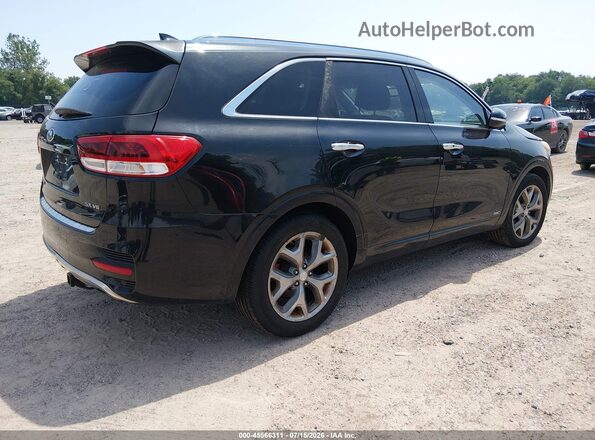 5XYPKDA53HG319666 2017 KIA SORENTO Black Trasero derecho