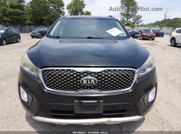 5XYPKDA53HG319666 2017 KIA SORENTO Black Vista del cuadro de instrumentos