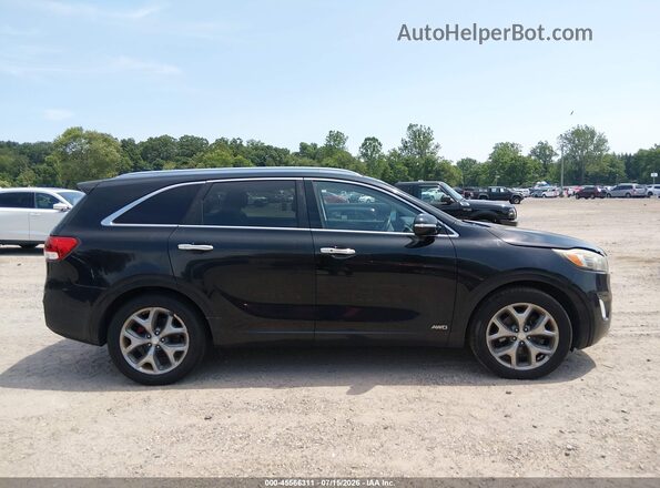 5XYPKDA53HG319666 2017 KIA SORENTO Black Vista interior trasera