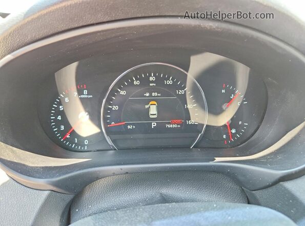 5XYPKDA53LG654841 2020 KIA SORENTO Red Սարքավորումների վահանակի տեսք