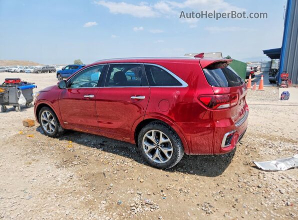 5XYPKDA53LG654841 2020 KIA SORENTO Red Հետևի ձախ