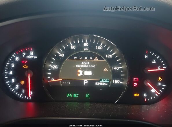 5XYPKDA54KG465713 2019 KIA SORENTO Maroon Widok tylnych siedzeń