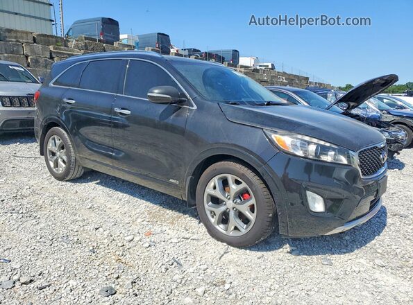 5XYPKDA55HG205443 2017 KIA SORENTO Black Вид спереду