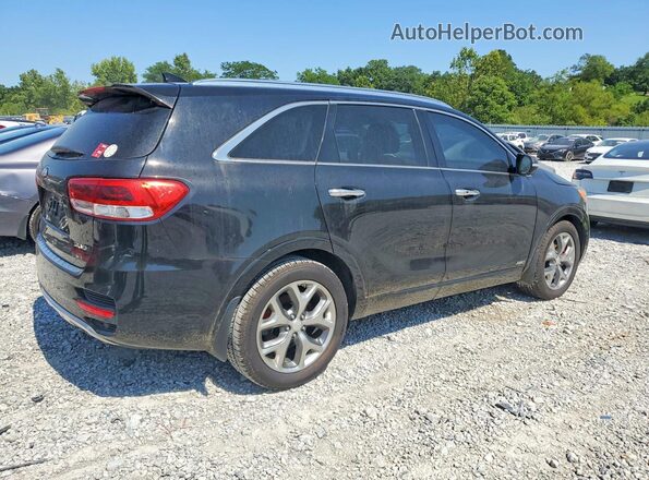 5XYPKDA55HG205443 2017 KIA SORENTO Black Передня права чверть