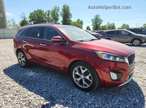 5XYPKDA56GG002091 2016 KIA SORENTO Burgundy წინა მარჯვენა