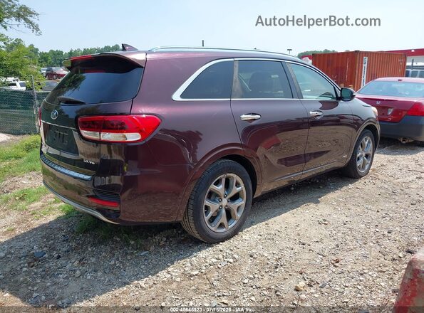 5XYPKDA56GG073873 2016 KIA SORENTO Purple Tył prawy