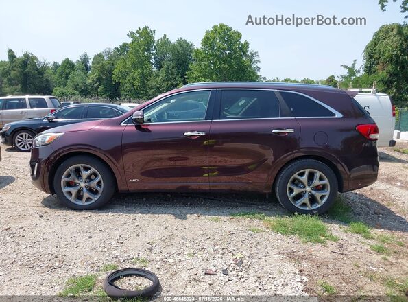 5XYPKDA56GG073873 2016 KIA SORENTO Purple Widok wnętrza 360 stopni