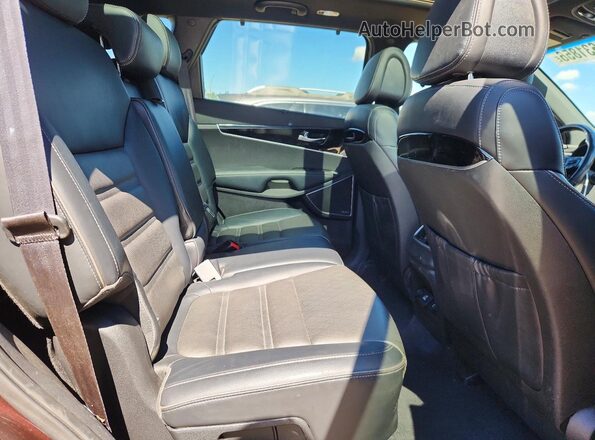 5XYPKDA56GG076885 2016 KIA SORENTO Бордовый Вид задней части салона