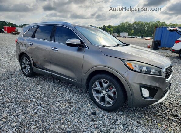 5XYPKDA56GG103079 2016 KIA SORENTO Серый Передняя правая четверть