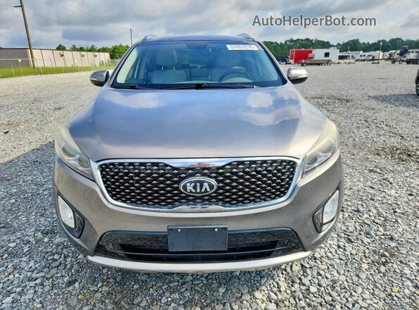 5XYPKDA56GG103079 2016 KIA SORENTO Серый Вид спереди
