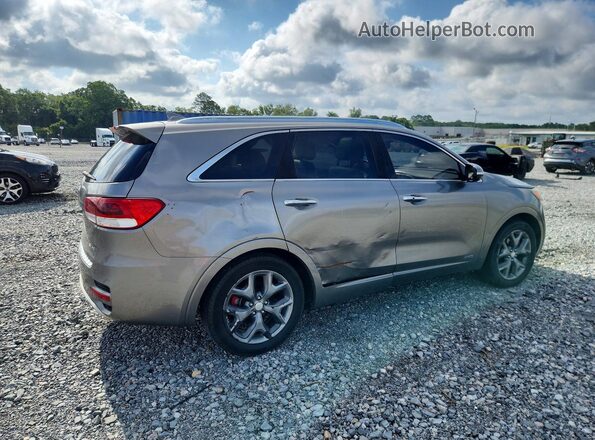 5XYPKDA56GG103079 2016 KIA SORENTO Серый Задняя правая четверть