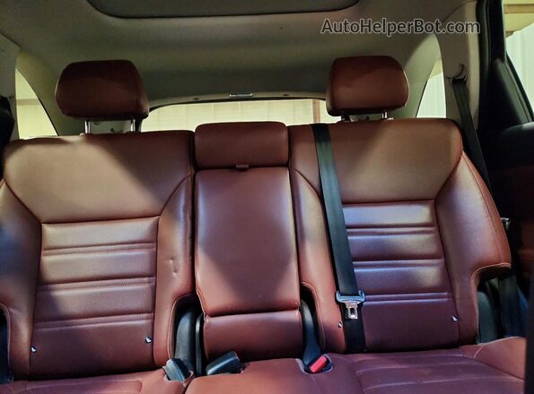 5XYPKDA56HG239584 2017 KIA SORENTO Black უკანა სავარძლების ხედი