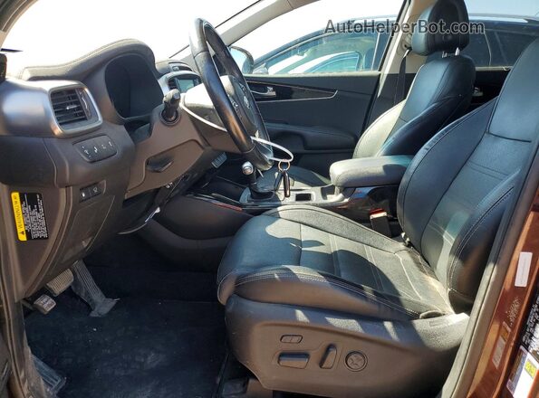 5XYPKDA57GG073347 2016 KIA SORENTO Burgundy Սալոնի դիմացի տեսք