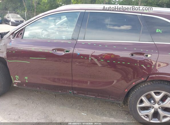 5XYPKDA57HG303518 2017 KIA SORENTO Burgundy 