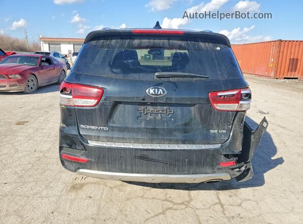 5XYPKDA58GG083854 2016 KIA SORENTO Black Vista trasera