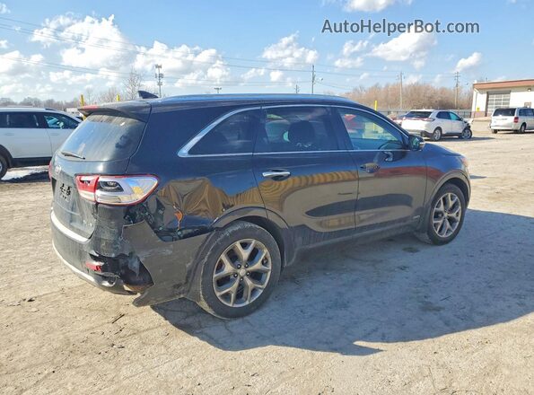 5XYPKDA58GG083854 2016 KIA SORENTO Black Trasero derecho