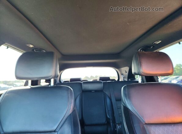 5XYPKDA58HG208207 2017 KIA SORENTO Черный Вид задних сидений