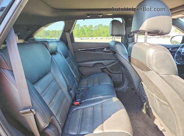 5XYPKDA58HG208207 2017 KIA SORENTO Черный Вид задней части салона