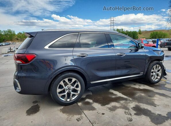 5XYPKDA58KG459106 2019 KIA SORENTO Black უკანა მარჯვენა