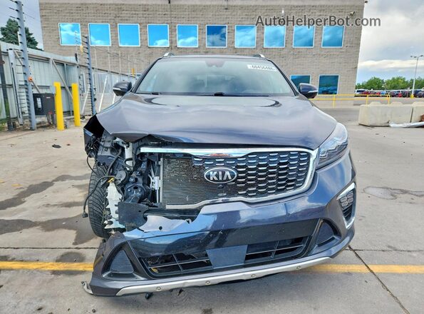 5XYPKDA58KG459106 2019 KIA SORENTO Black წინა ხედი