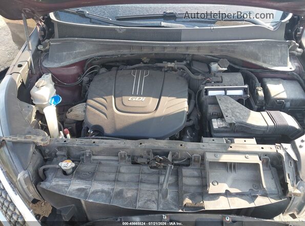 5XYPKDA59GG059465 2016 KIA SORENTO Purple Rear view