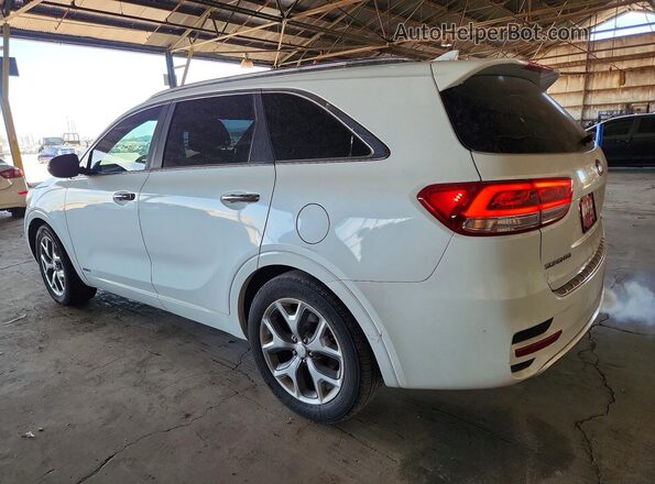 5XYPKDA59GG090974 2016 KIA SORENTO Белый Задняя левая четверть