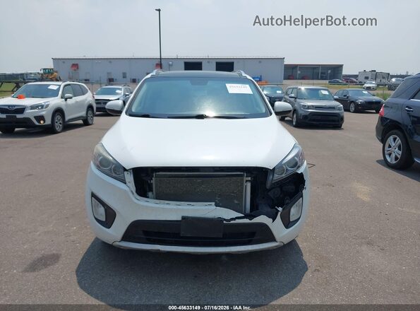 5XYPKDA59GG095799 2016 KIA SORENTO White Widok z przodu