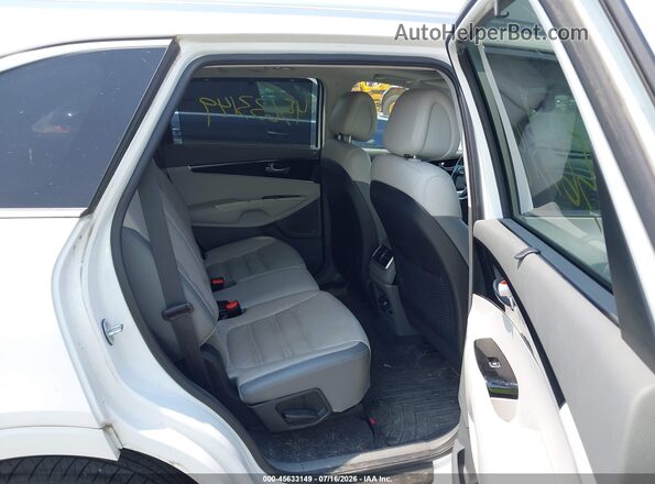5XYPKDA59GG095799 2016 KIA SORENTO White Widok naklejki z numerem VIN