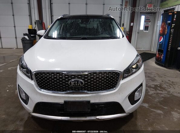 5XYPKDA5XJG384732 2018 KIA SORENTO White Սարքավորումների վահանակի տեսք