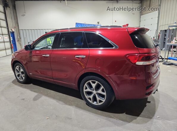 5XYPKDA5XJG413002 2018 KIA SORENTO Красный Панорамный вид салона 360°