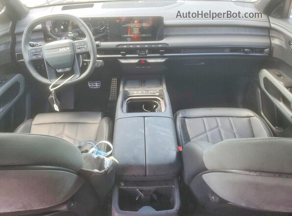 5XYPLES11VG028206 2027 KIA TELLURIDE Green Dashboard view
